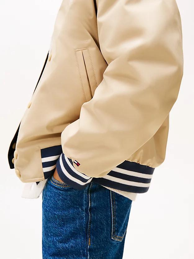 TOMMY HILFIGER REVERSIBLE BOMBER JACKET