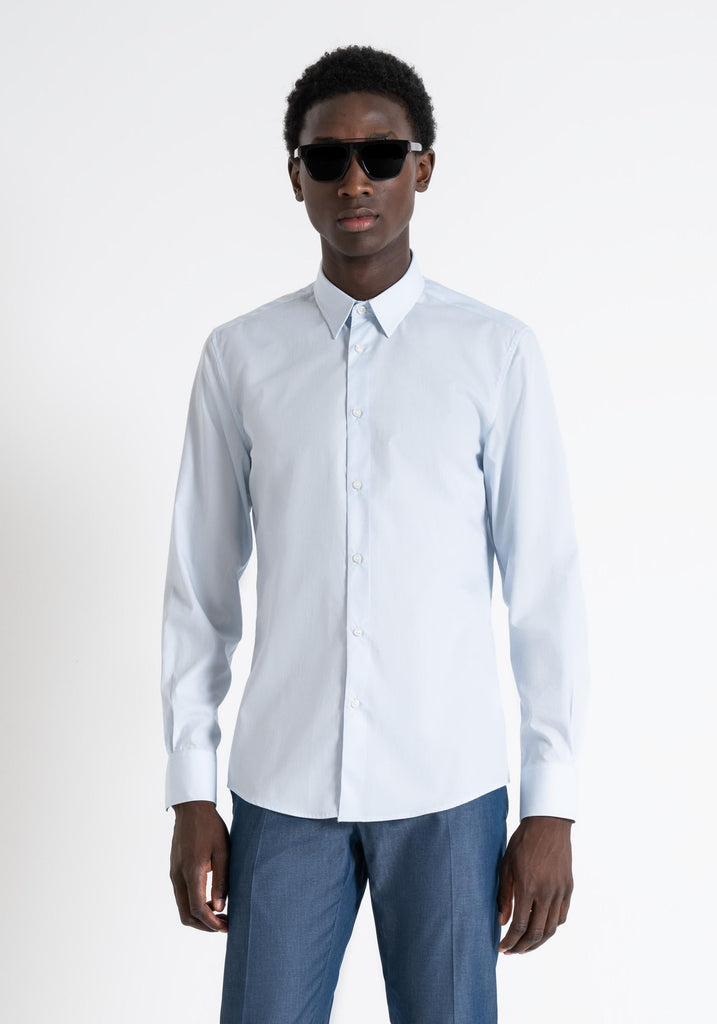 ANTONY MORATO CAMICIA NAPOLI SLIM FIT IN COT