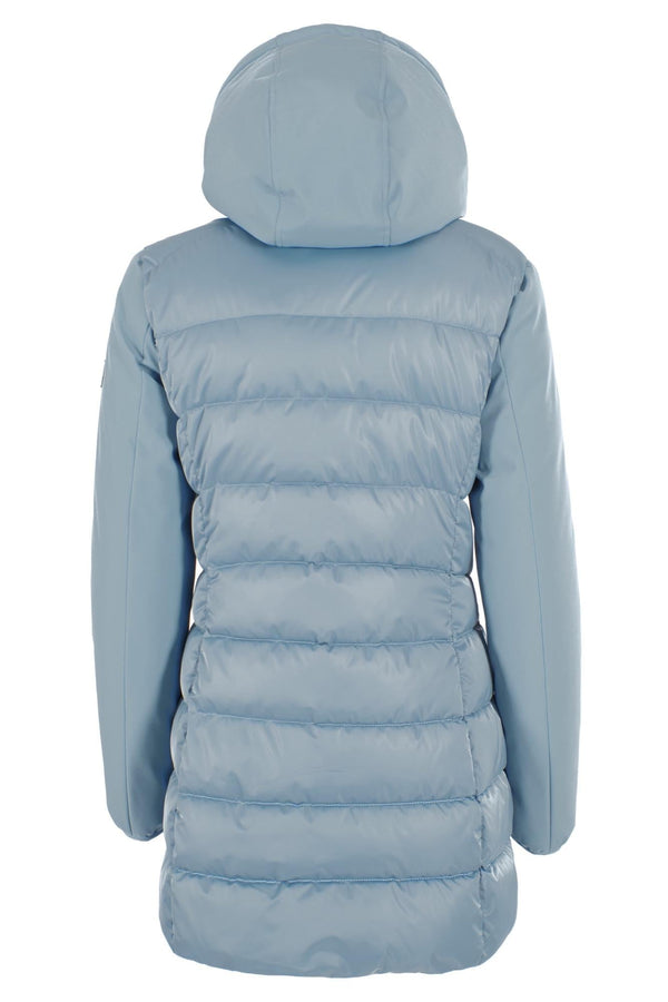 YES ZEE CAPPOTTO DONNA TRAPUNTATO,FINTO GILET STACCABIL