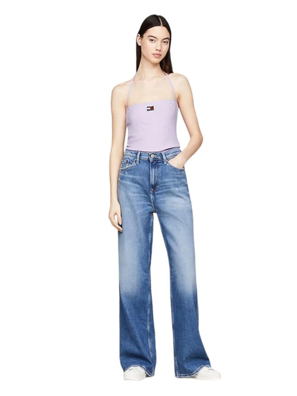TOMMY JEANS TJW SLIM RIB BADGE S