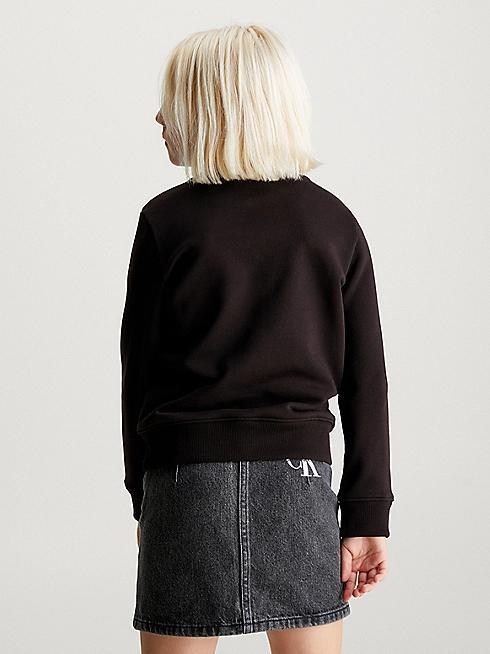 CALVIN KLEIN JEANS MONOGRAM CN SWEATSHIRT
