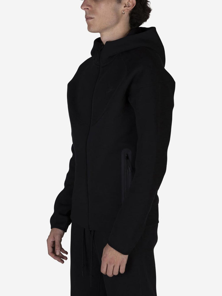 NIKE Felpa Tech Fleece Windrunner con zip e cappuccio