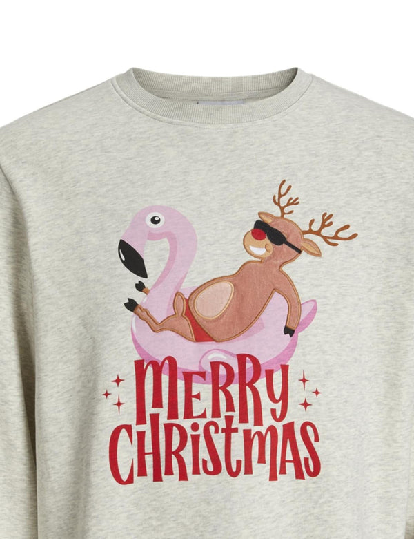 JACK JONES KIDS JJCHRISTMAS SWEAT CREW NECK JNR