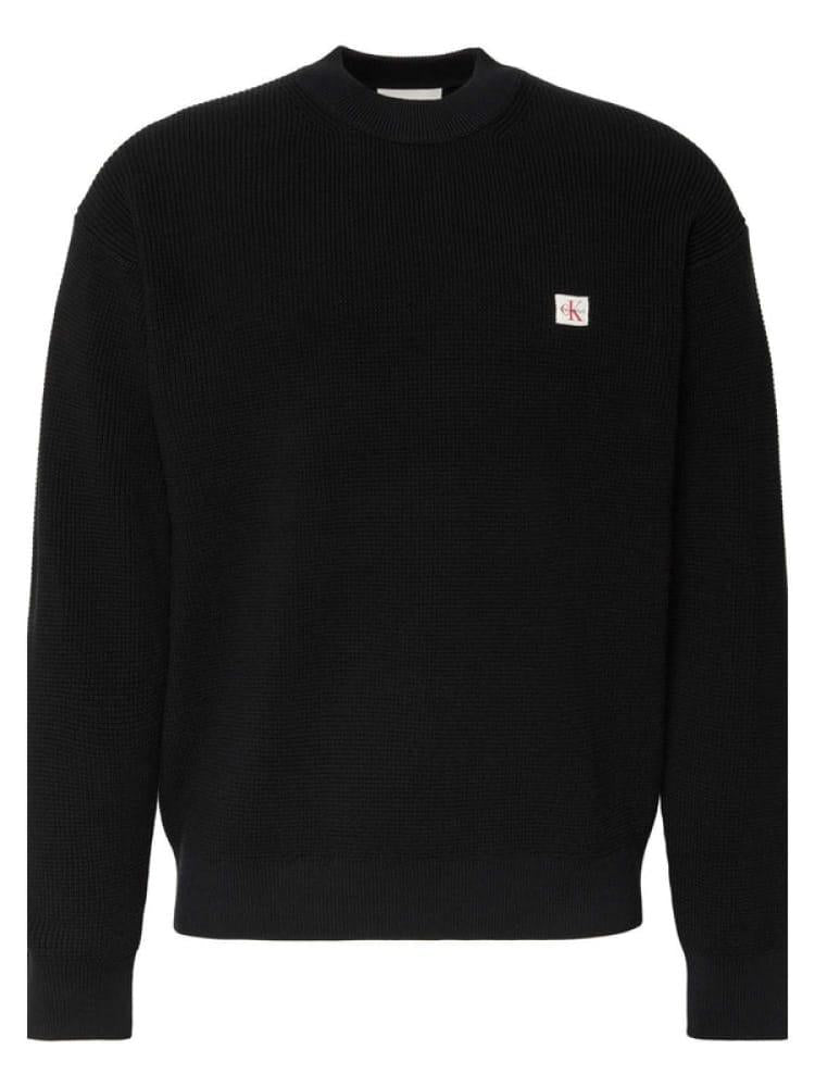 CALVIN KLEIN JEANS LS EZ COTTON WAFFLE