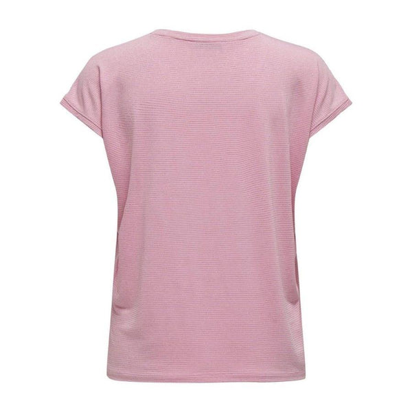 ONLY ONLCLAUDIA S/S GLITTER STRIPE TOP JRS