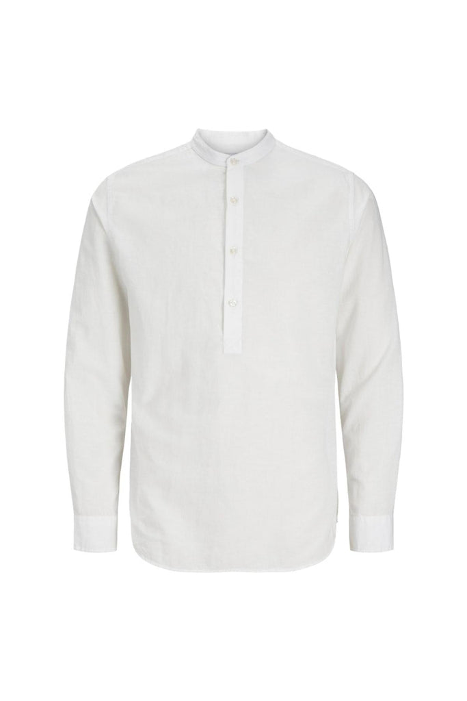 JACK AND JONES JJBREEZE HALF PLACKET SHIRT LS