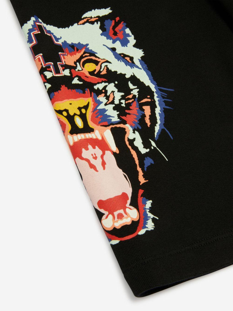 MARCELO BURLON COUNTY OF MILAN PANTERA TEMPERA SWEATSHORT