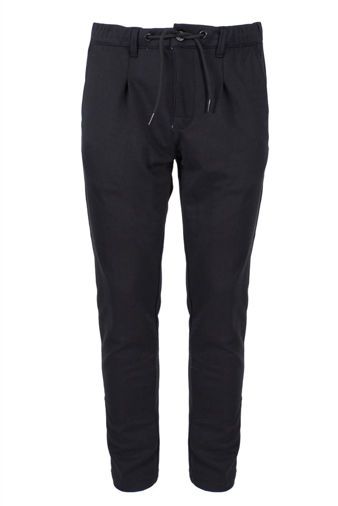 YES ZEE PANTALONE UOMO, COULISSE + ELASTICO, PINCES