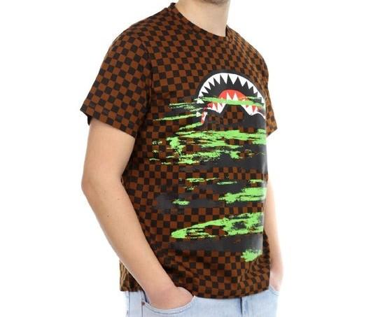 SPRAYGROUND OOPS I STAINED MYSPRAYGROUND TSHIRT BRN