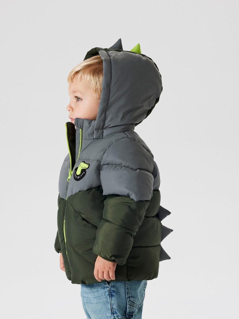 NAME.IT NMMMORTEN PUFFER JACKET DINO DETAIL1