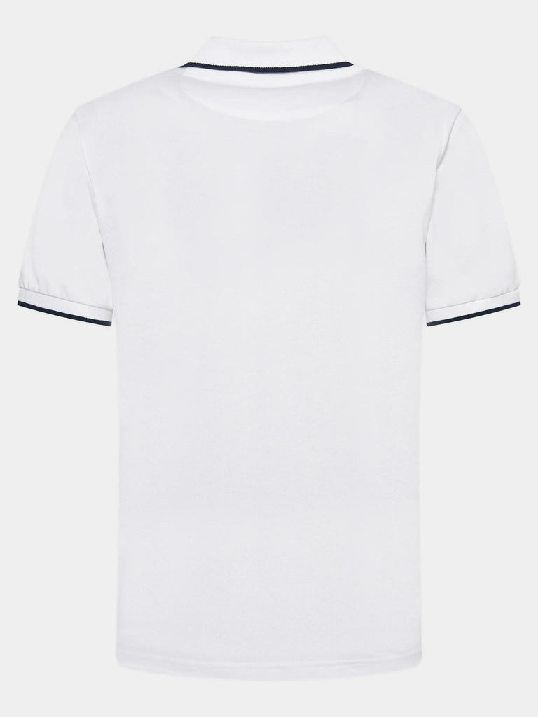 NORTH SAILS POLO SHORT SLEEVE COLLAR W/STRIPED IN CONTRAST