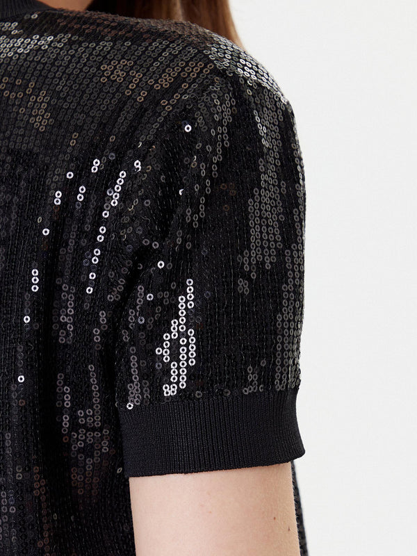 GUESS SS CN JUNIPER SEQUINS SWTR