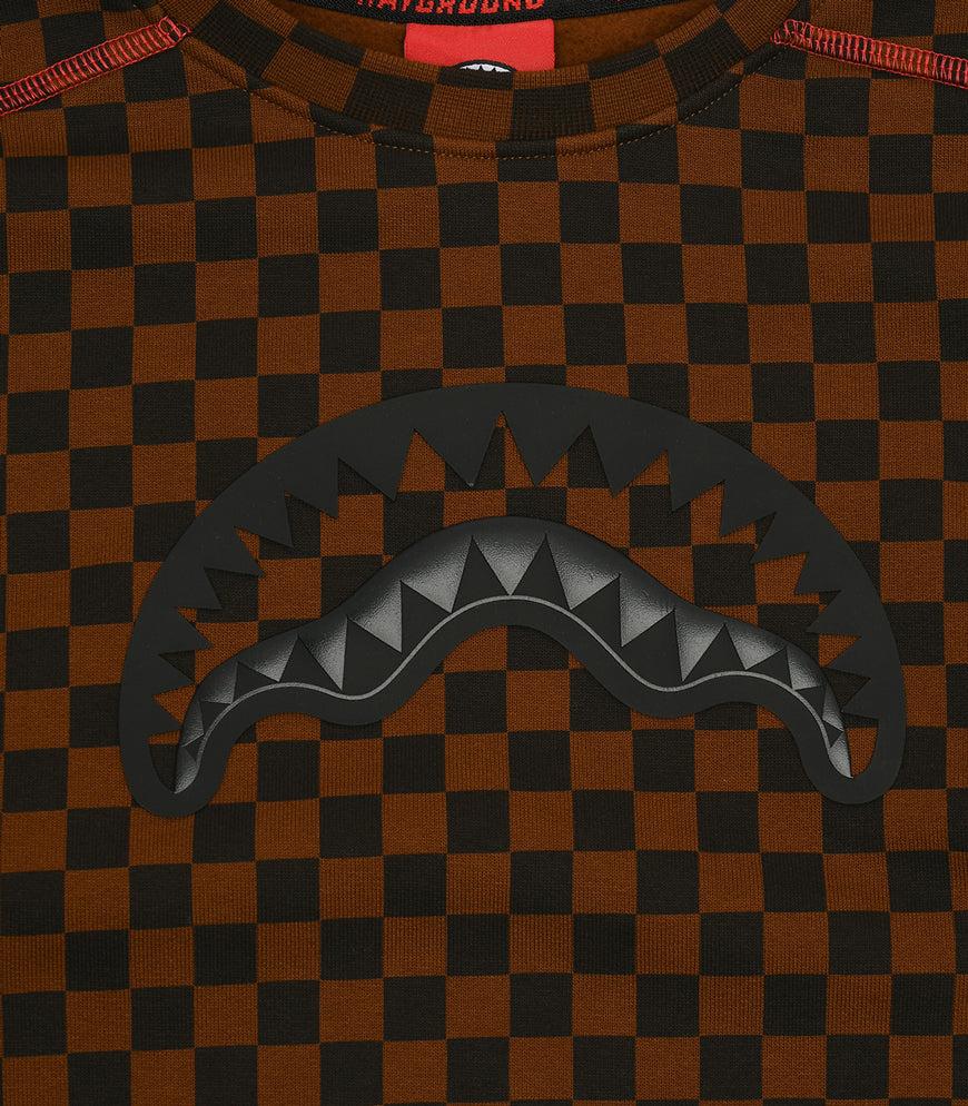 SPRAYGROUND TAKEOVER THE THRONE CHECKERED CREW