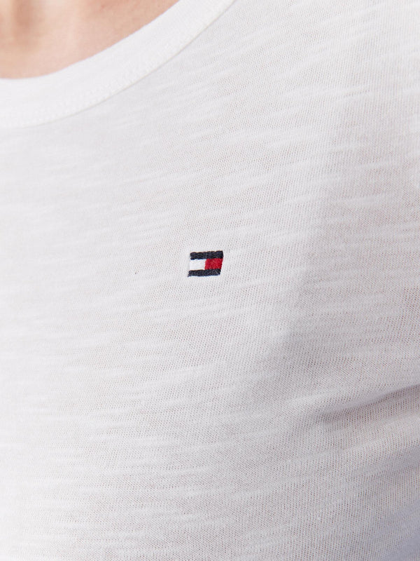TOMMY HILFIGER 1985 SLIM SLUB OPEN-