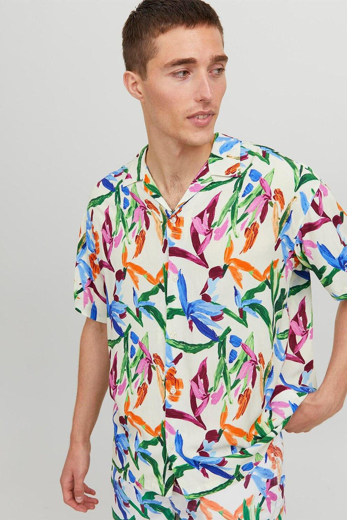 JACK AND JONES JORLUKE SODRA AOP SHIRT SS