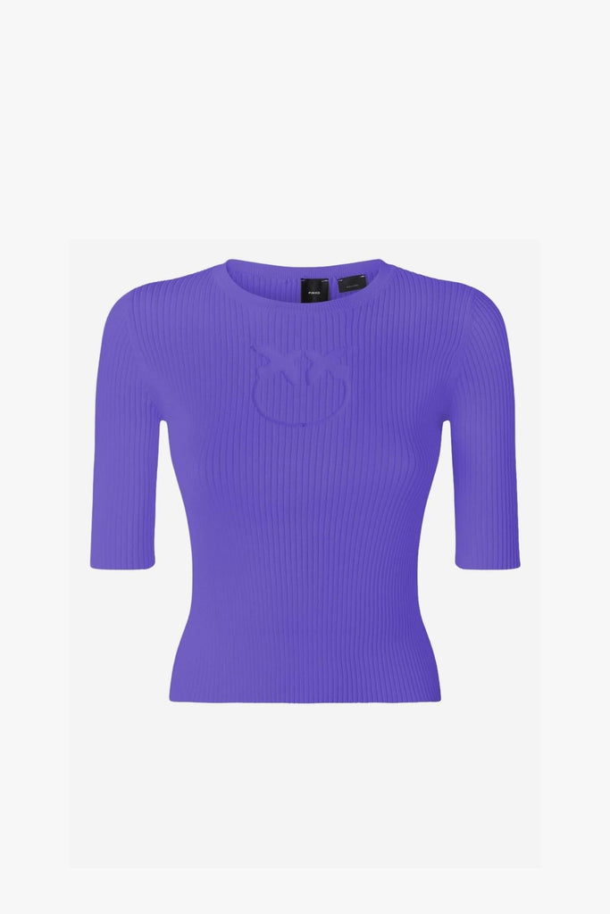 PINKO TRITONE MAGLIA LANA LOGO IN TR