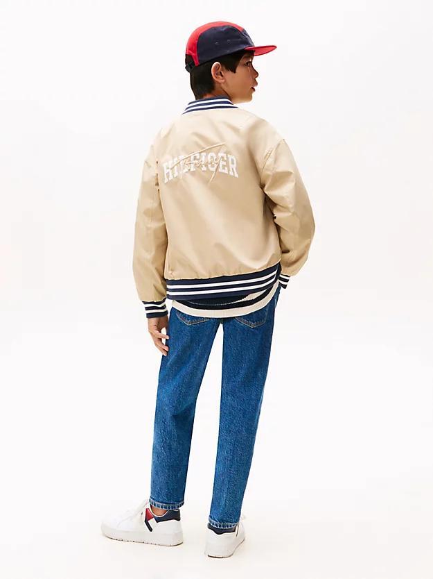 TOMMY HILFIGER REVERSIBLE BOMBER JACKET