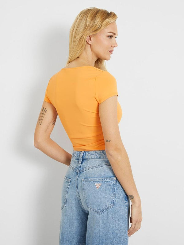 GUESS SS FARAH SHIRRED TOP
