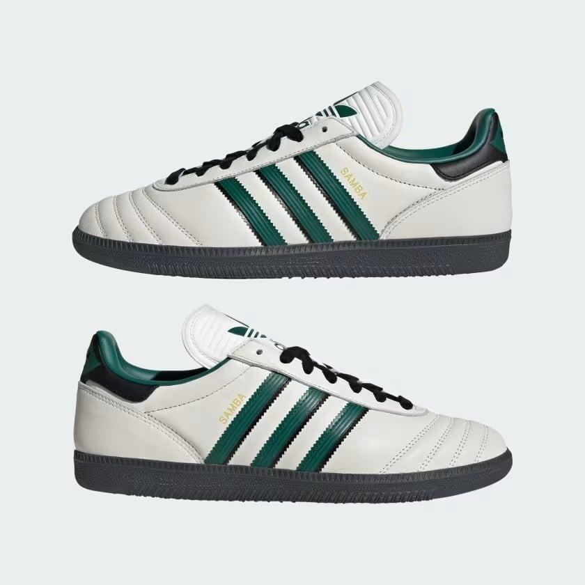 ADIDAS ORIGINALS SAMBA JP            CWHITE/CGREEN/CARBON