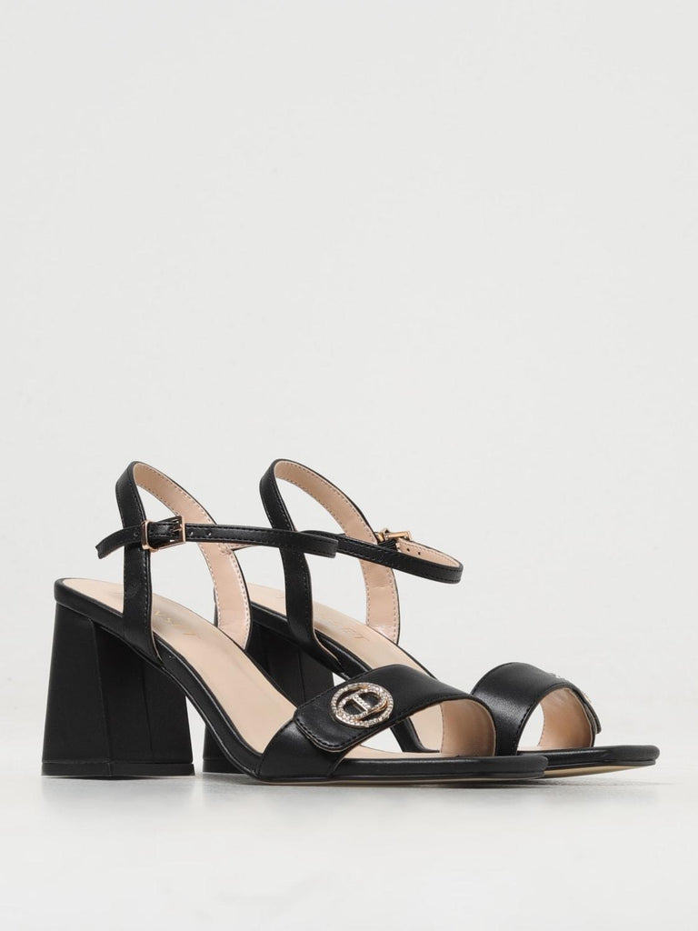 TWINSET SANDALO CON TACCO OVAL T