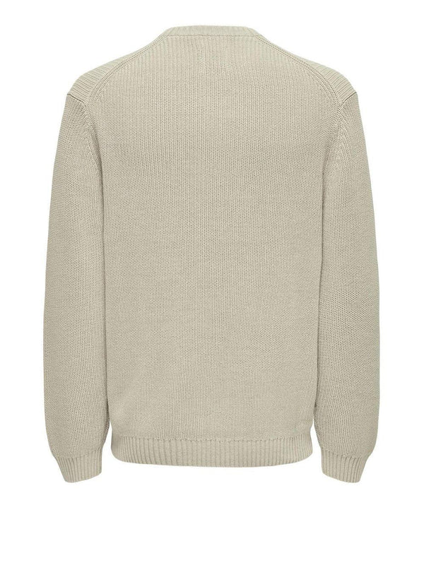 ONLY&SONS ONSROSU VIN 7 WASH CREW KNIT