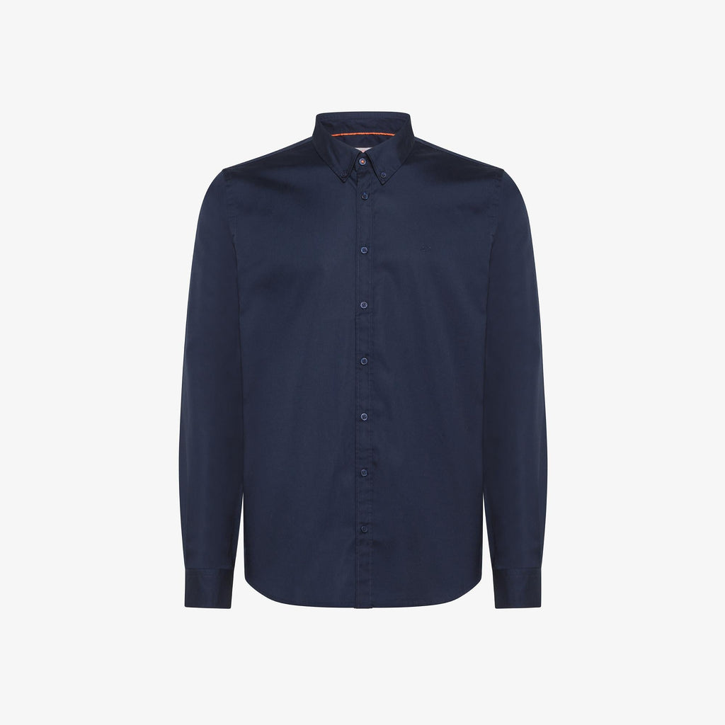 SUN68 SHIRT NEW OXFORD SMALL COLLAR B/D L/S
