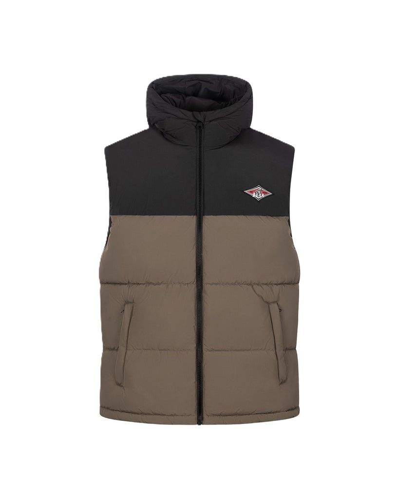 BEAR FAKE-DOWN VEST
