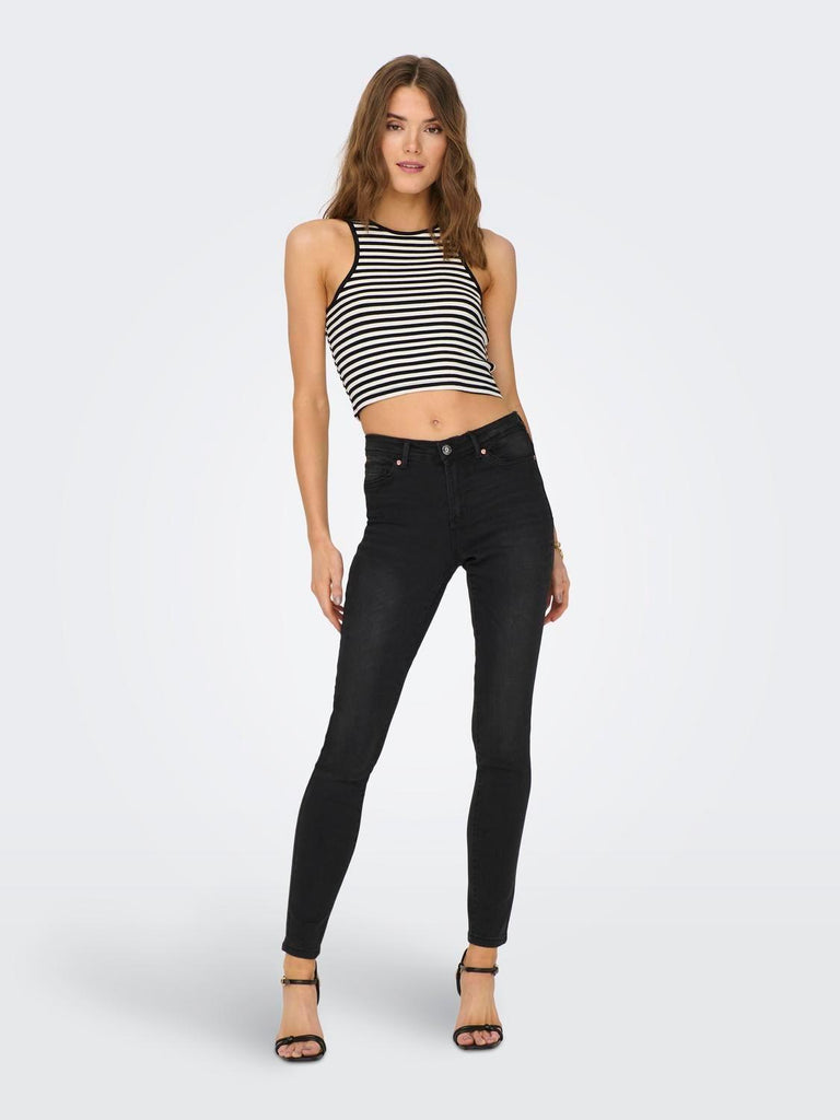 ONLY ONLBELIA S/L CROP TOP JRS NOOS