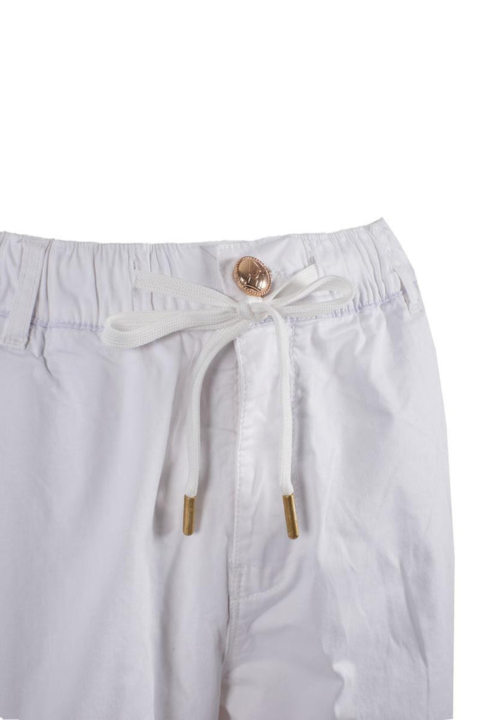 YES ZEE PANTALONE DONNA COULISSE CON ELASTICO FONDO