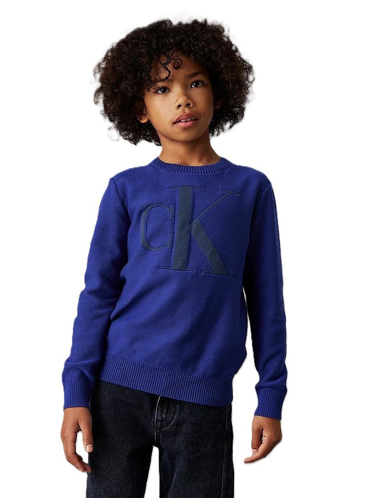 CALVIN KLEIN MONOGRAM REG. SWEATER