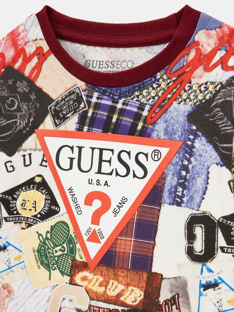 GUESS SET LS T-SHIRT+ACTIVE PANTS