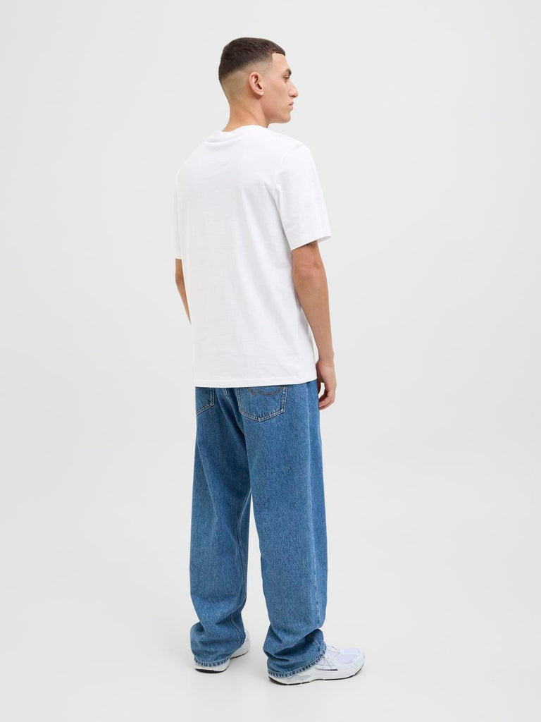 JACK AND JONES JJPALM TEE SS CREW NECK LN