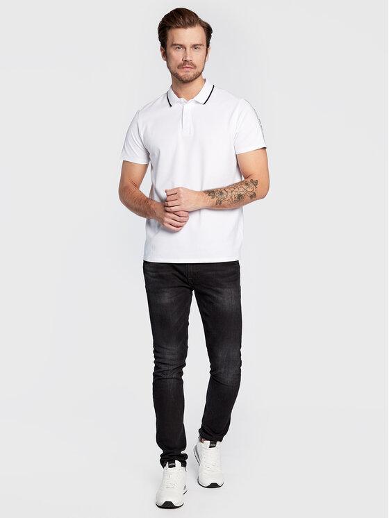 GUESS SS PAUL PIQUE TAPE POLO