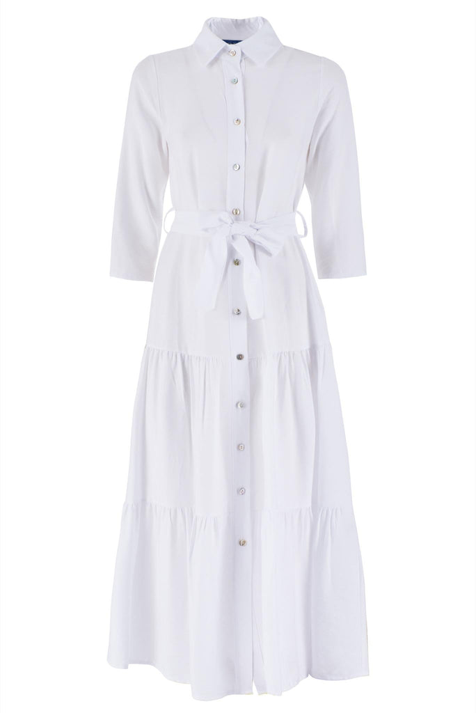 YES ZEE ABITO DONNA CHEMISIER CON CINTURA