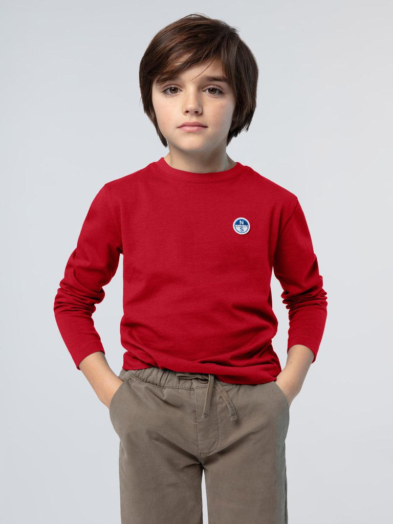 NORTH SAILS T SHIRT LONG SLEEVE W/LOGO