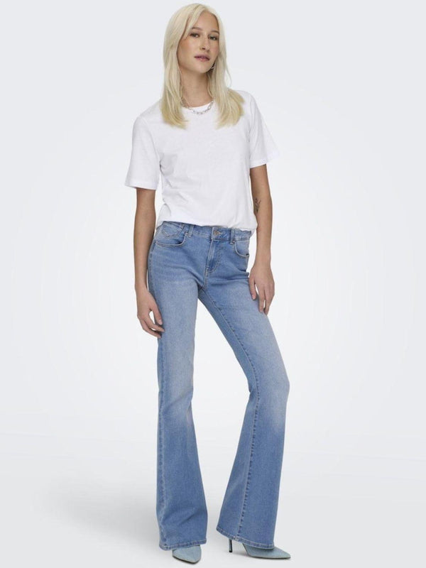 ONLY ONLREESE REG RETRO FLARED DNM BOX