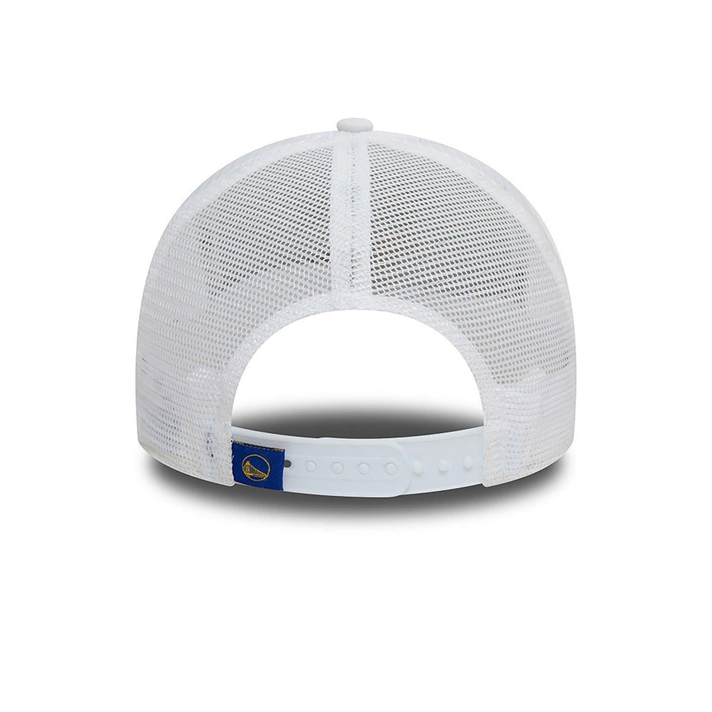NEW ERA NBA TEAM LOGO TRUCKER GOLWAR  WHI