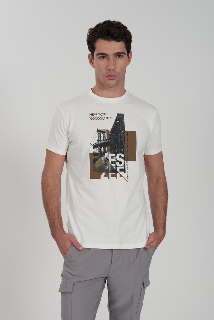 YES ZEE T-SHIRT UOMO GIROCOLLO, M/C