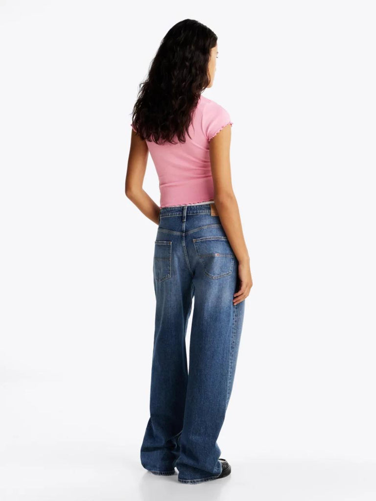 TOMMY JEANS TJW SLIM SCALLOP RIB