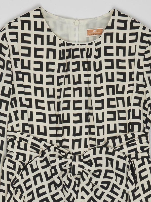 ELISABETTA FRANCHI La Mia Bambina ABITO IN GEORGETTE ST. LABIRIN