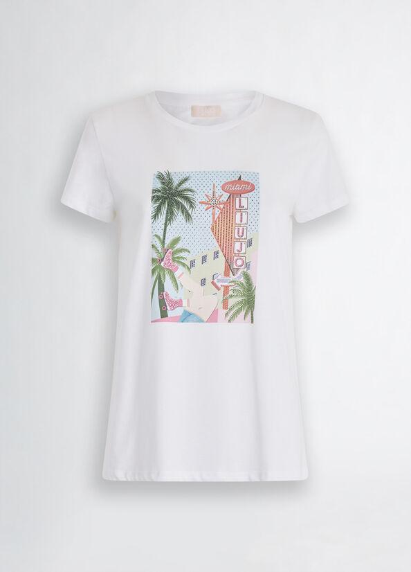 LIU JO ECS T-SHIRT MODA M/C