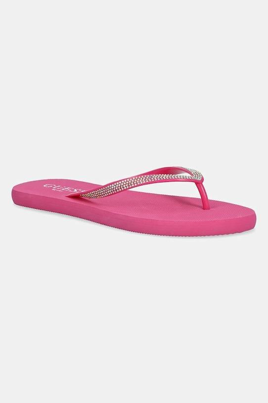 GUESS FLIP FLOP RHINESTONE