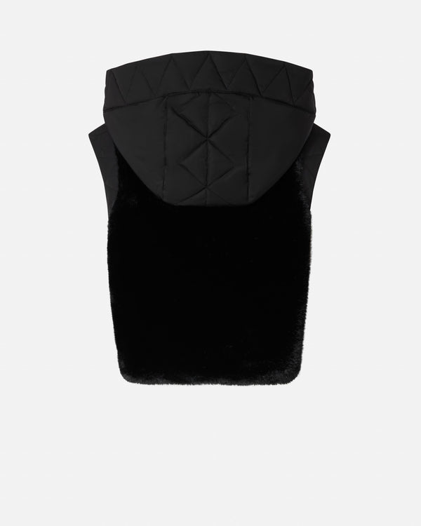 PINKO OLIO GILET SIMILVISONE CON TEL