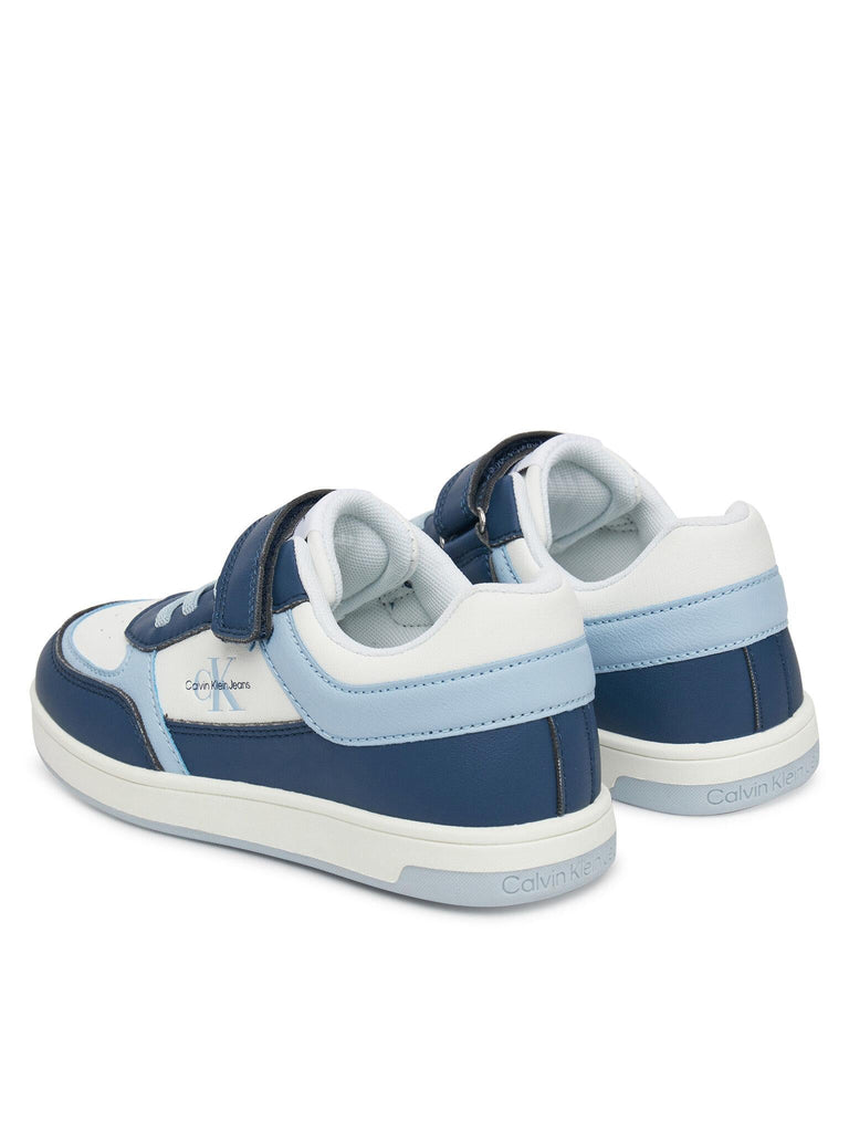 CALVIN KLEIN JEANS SNEAKER BASSA LACCI/VELCRO