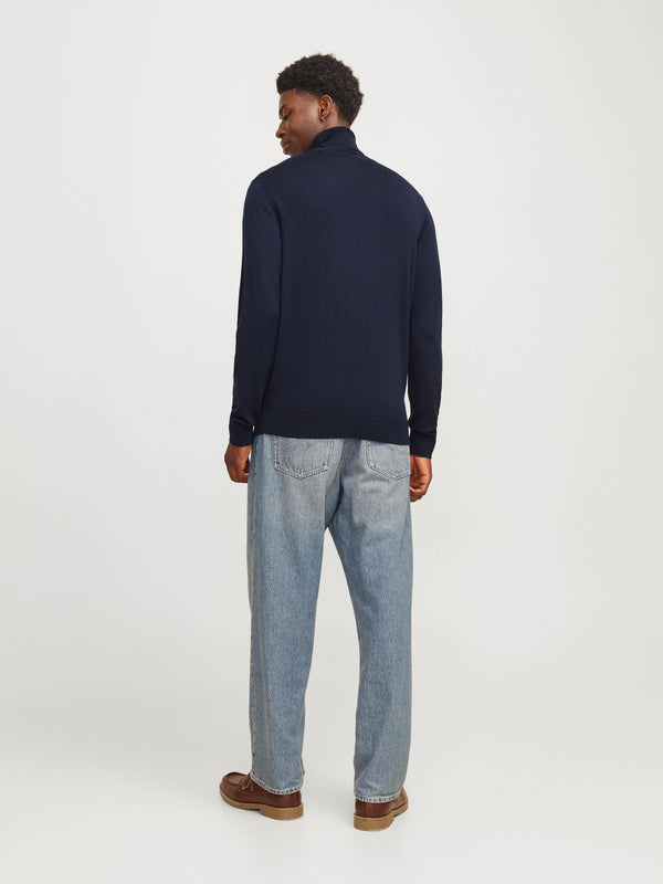 JACK AND JONES JPRBLAMERINO KNIT ROLL NECK