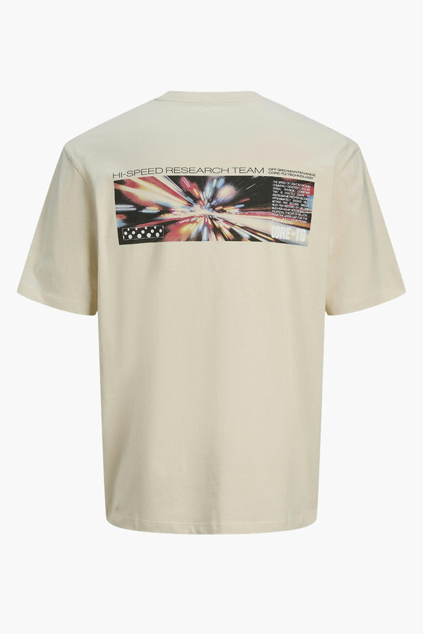 JACK AND JONES JCOFLASH TEE SS CREW NECK STYD