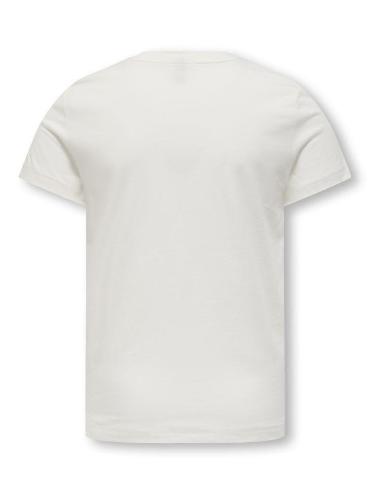ONLY KIDS KOGLANY-NINA LIFE S/S SMILE TOP CS JRS