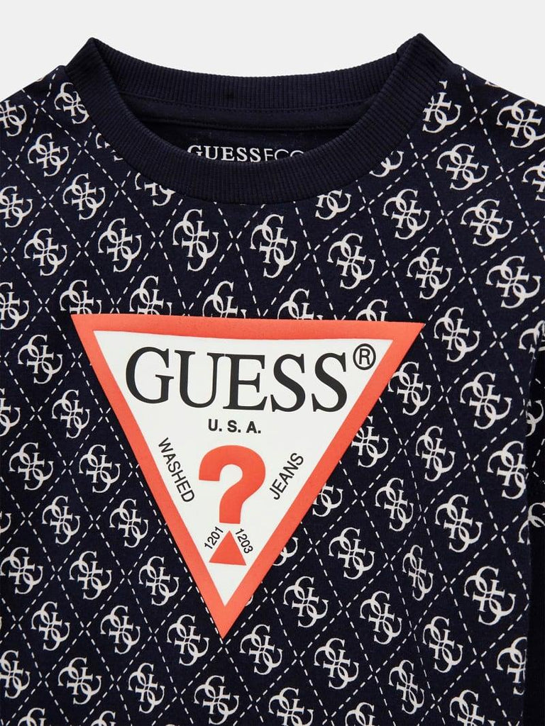 GUESS SET LS T-SHIRT+ACTIVE PANTS