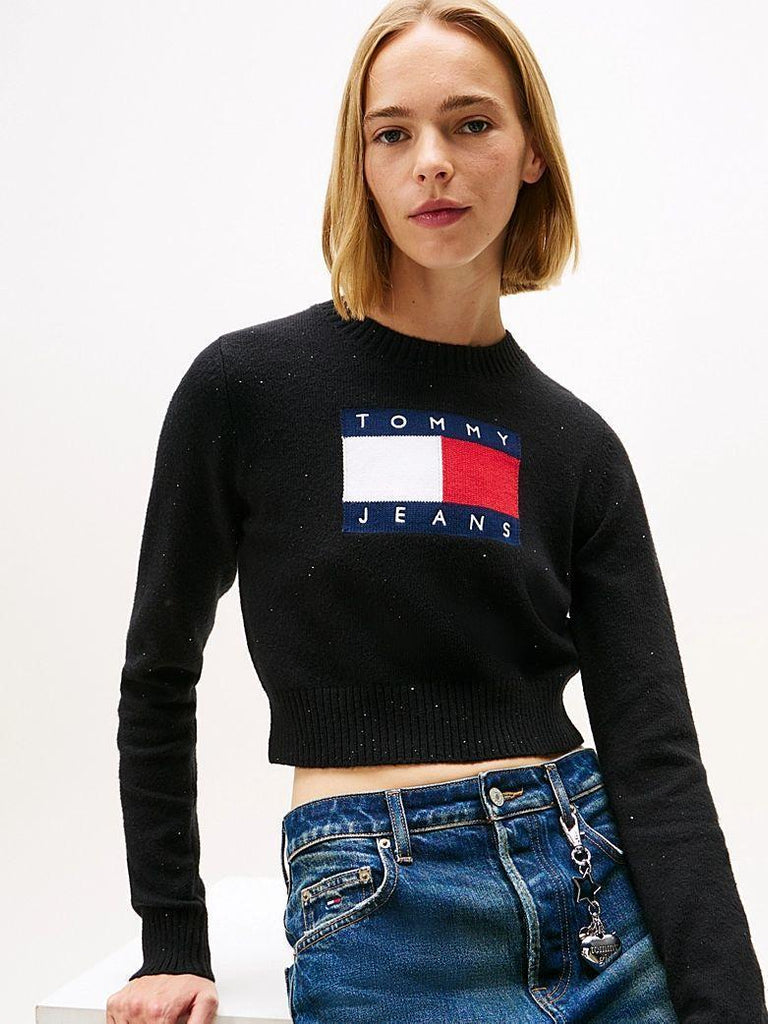 TOMMY JEANS TJW SPARKLE FLAG SWE