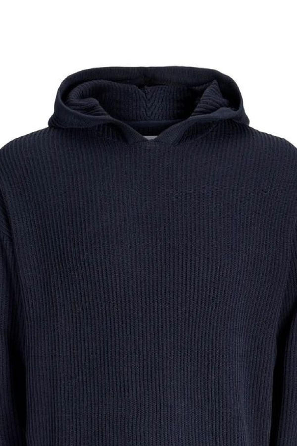 JACK AND JONES JJPANNEL KNIT HOODIE